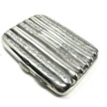 silver cigarette case