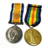 ww1 medal pair to 28773 pte l forsey d.c.l.i