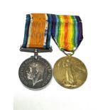 ww1 mounted medal pair to l-4462 pte j.e rougham 17th lancers