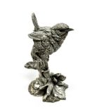 silver hallmarked bird figure birmingham silver hallmarks filled measures approx height 10cm