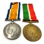 ww1 mercantile marine medal pair to albert t hicks