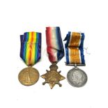 ww1 trio medals to k.26243 t.c dance sto1 r.n