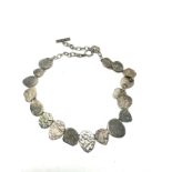 .925 Studio Design Necklace With Hammered Detail (48g)