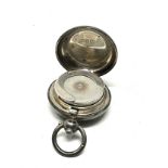 Antique hallmarked silver sovereign case