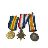 ww1 trio medals to 9065 cpl j.w.gray durh .l.i