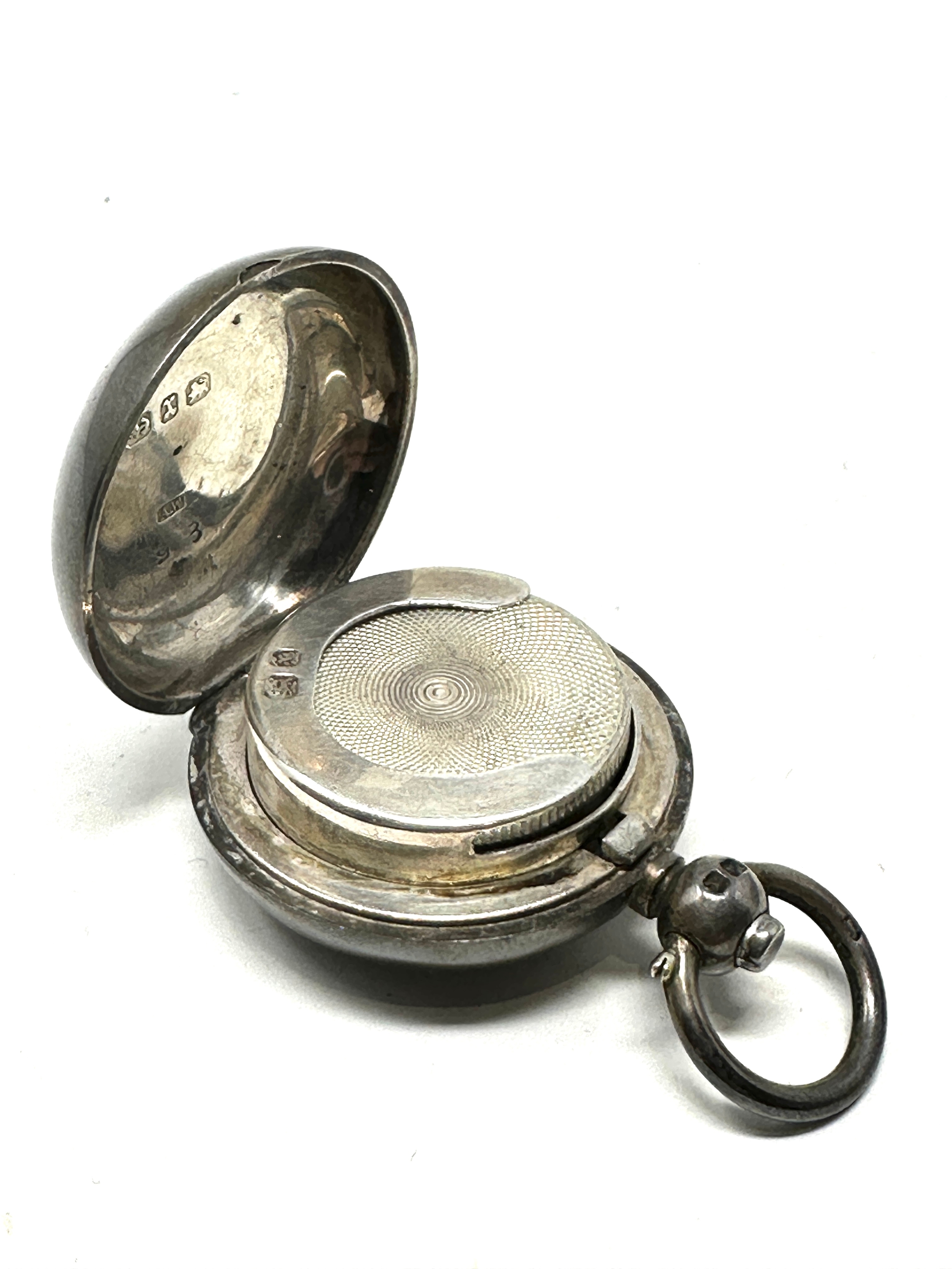 Antique hallmarked silver sovereign case - Image 2 of 4