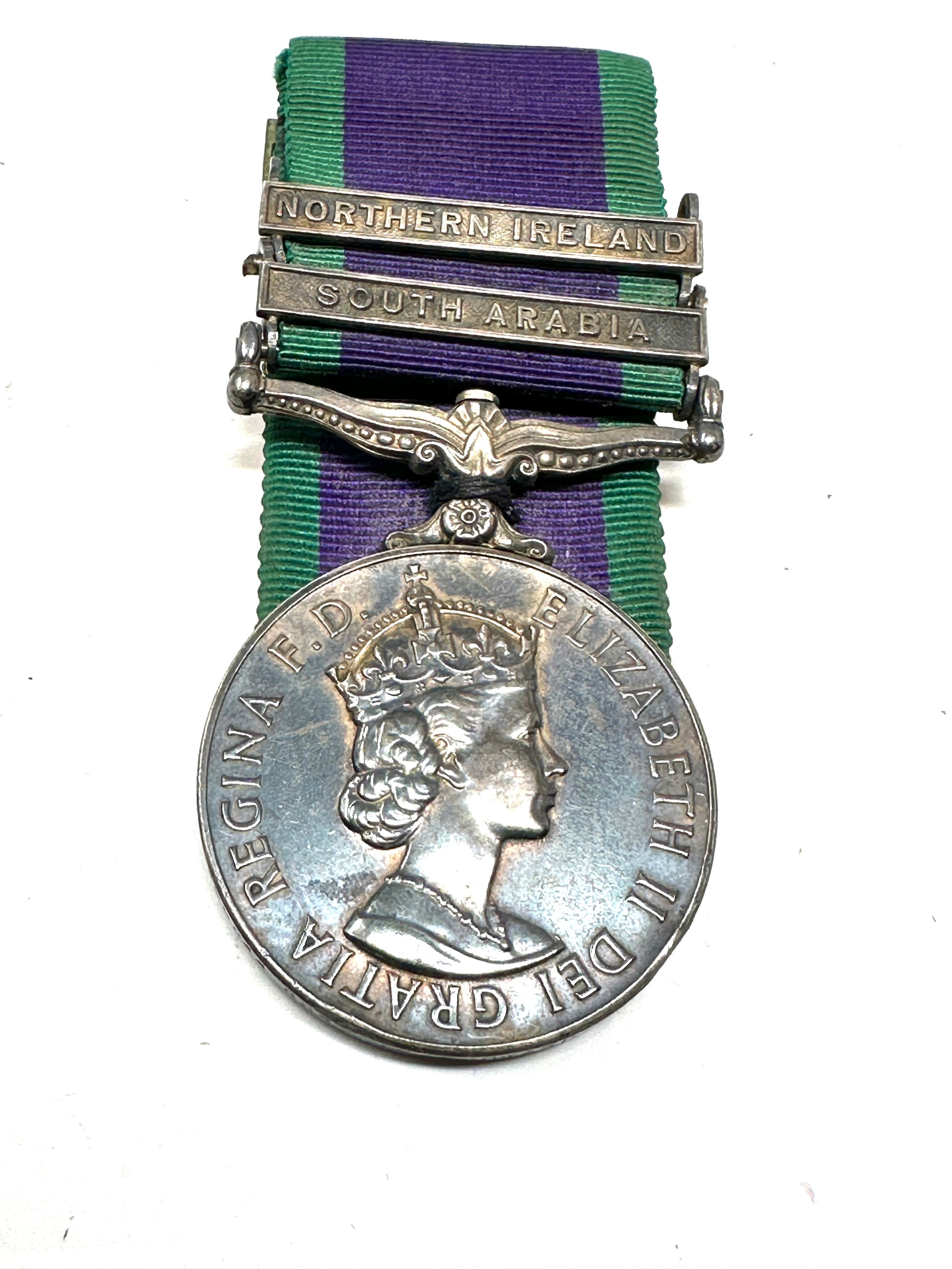 ER.11 C.S.M south arabia - northern ireland to 24000844 gdsm.t.woodward coldstream guards