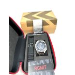 As new boxed RMGT automatic gents wristwatch in working order