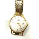 vintage gents Tissot visodate wrist watch the watch is ticking