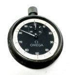 Vintage Omega stopwatch the watch is ticking