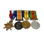 ww1 -ww2 mounted medal group to 240865 sjt m carlin notts & derby star named 6952 pte h.m carlin