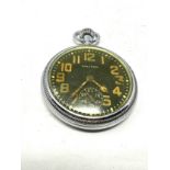 Military waltham pocket watch the watch will not tick