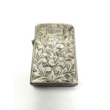 Vintage silver cigarette lighter