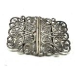 silver nurses buckle