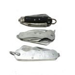 3 military pocket knives inc 1940-1954-1970 dated