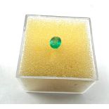 loose 0.49ct smaragd emerald