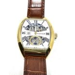 earnshaw gents wristwatch the watch is ticking