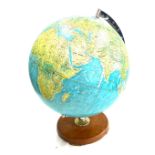 Vintage 1960's globe