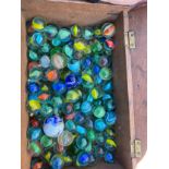 Selection of vintage and later marbles
