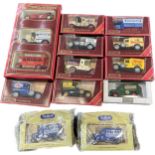 Selection of vintage models of yesteryear toy cars to include limited edition set, Y-5 1927 Talbot