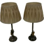 Pair of decorative table lamps 20.5 inches tall