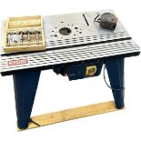 Ryobi router table with router bits