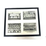 Framed Leicester Football print 54cm by 44cm