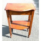 Occasional mahogany table, approximate height 30 inches, Width 20 inches, Depth 13 inches