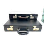 2 lockable Masonic brief cases