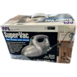 A Supervac turbo-powered hand vacuum in working order