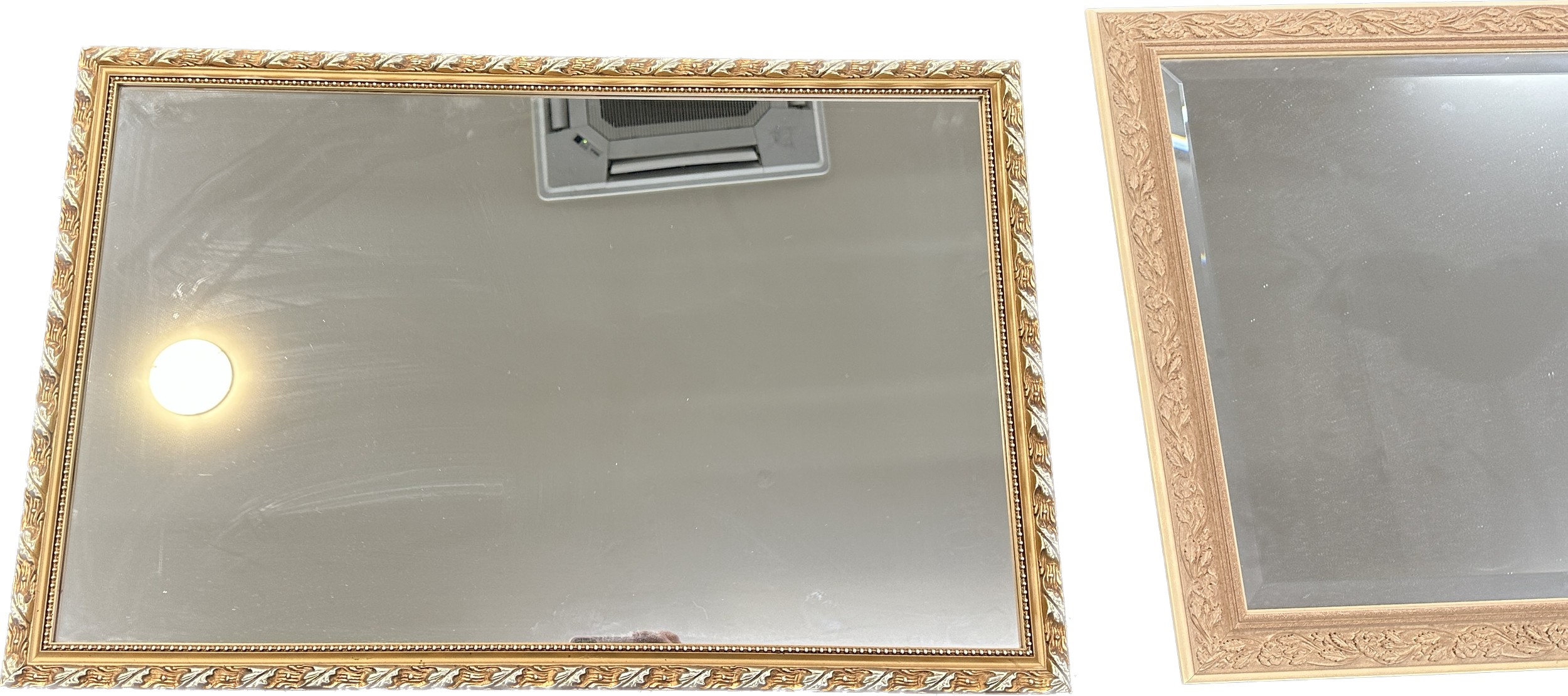 2 Large framed mirror, largest measures approximately 34 inches wide by 24 inches tall - Image 2 of 3