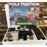 Pole position scalextric, with cars, may not be complete
