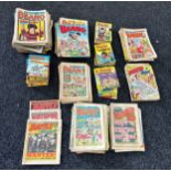 Large selection vintage and later Beano, Nutty and Whizzer magazines