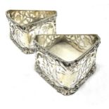 2 silver napkin rings