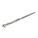 Denmark sorensen silver handle letter opener