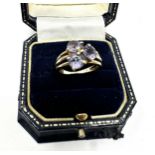 9ct gold tanzanite ring 3.5g