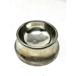 Silver salt birmingham silver hallmarks measures approx 6.5cm dia