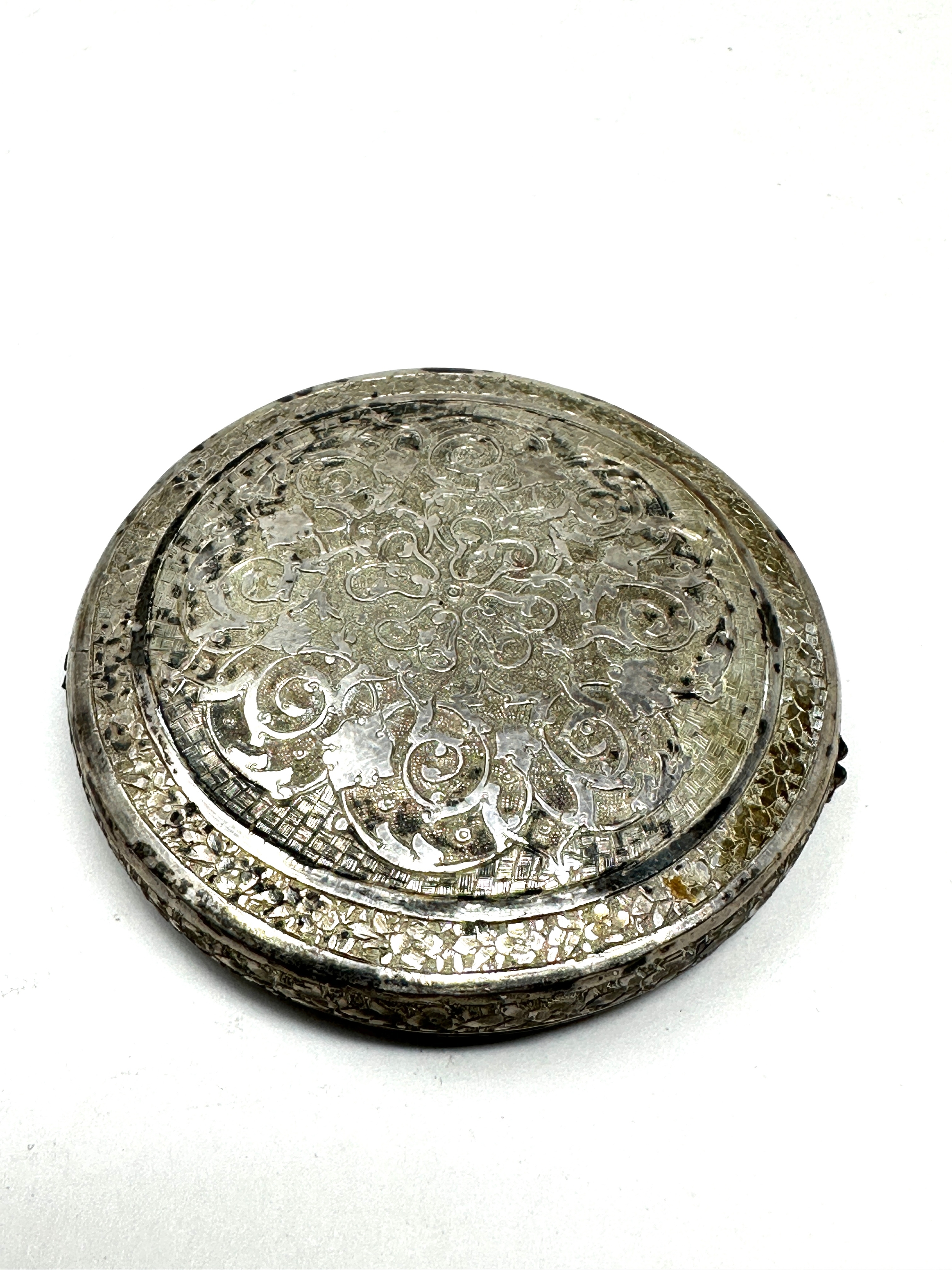 India silver compact - Image 2 of 4