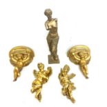 Selection of assorted Cherub figures