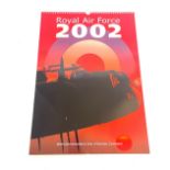 Vintage 2002 Royal Air Force calander, 60th commemorative year of Bomber command