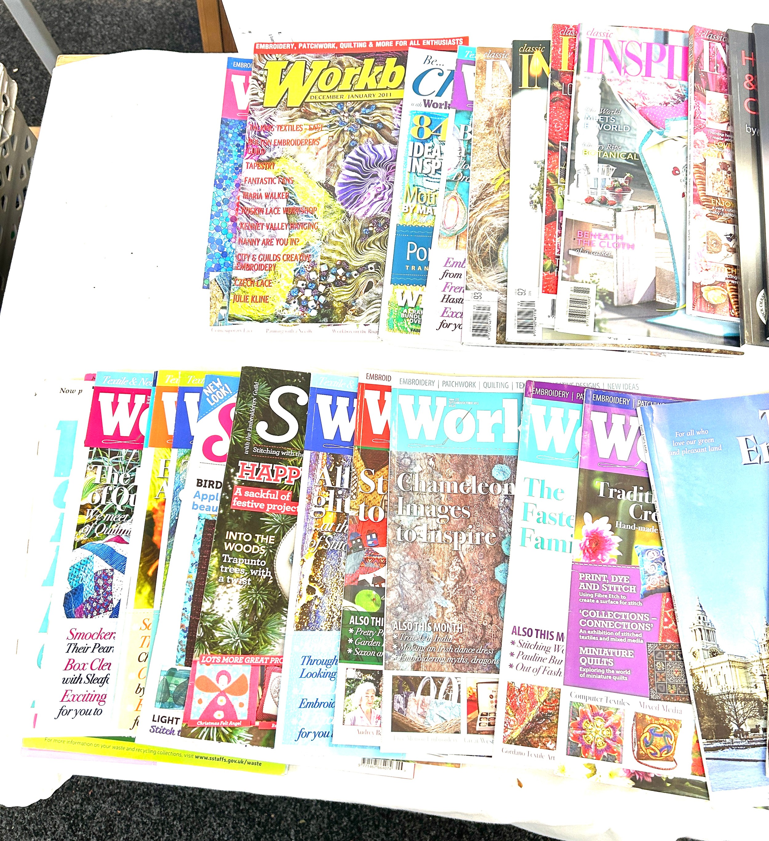 2 Boxes of assorted books/ magazines includes this england etc