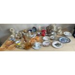 Large selection of miscellaneous to include oriental pieces, glassware, trinket dishes etc