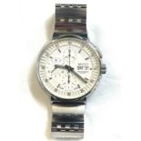 Gents mechanical mido chronometer automatic wristwatch (button missing), untested