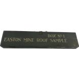 Slate roof sample box from eastern mine