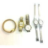 Selection of 5 assorted ladies wristwatches