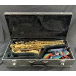 Cased Jupiter khs musical Saxophone