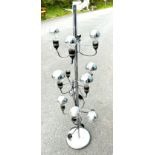 1980s retro standard lamp 51 inches tall