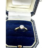 18ct gold diamond ring (2g)