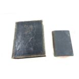 Large antique bible, 1915 small bible