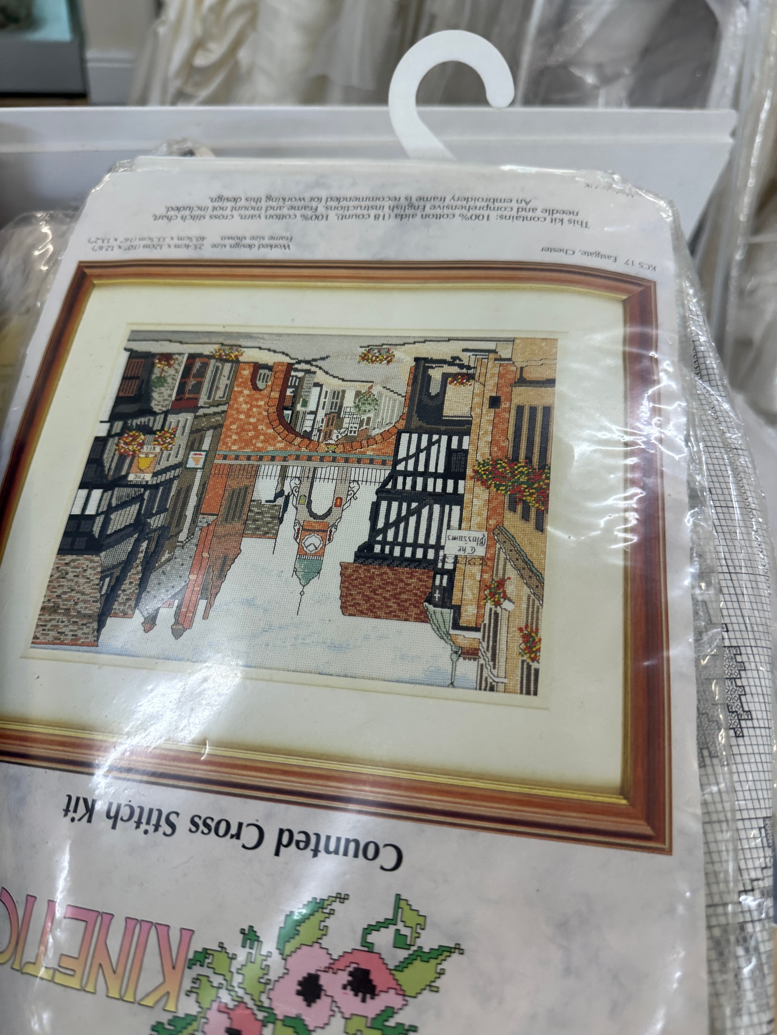 Selection of tapestry items to include thread, patterns and frames - Image 3 of 7